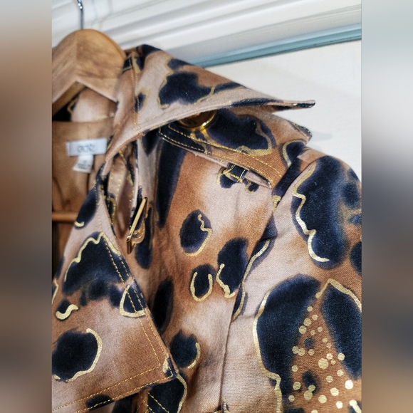 Cache Animal Print Jacket Size S - Picture 7 of 13